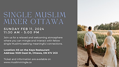 Hauptbild für SINGLE MUSLIM EID SOCIAL - OTTAWA