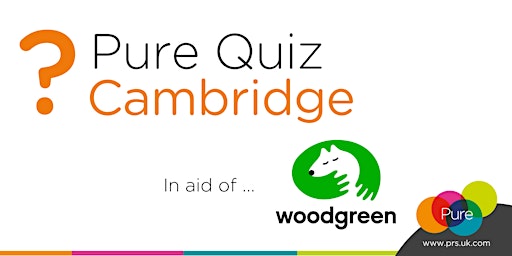 Imagem principal do evento Pure charity quiz 2024 - Cambridge