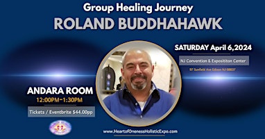 Primaire afbeelding van Group Healing Journey with Roland BuddhaHawk