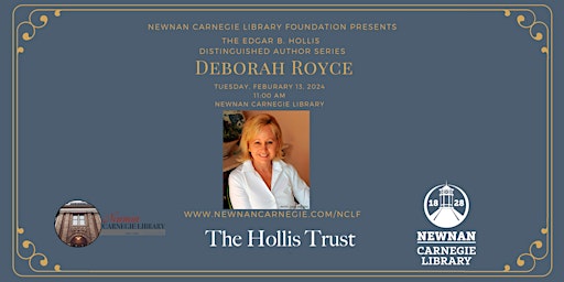 Edgar B. Hollis Distinguished Author Series: Deborah Royce primary image