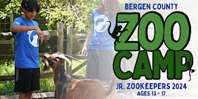 Hauptbild für July 1 – 5   Jr. Zookeeper: 13-17 Year olds