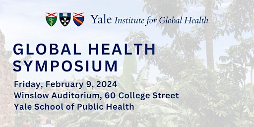 YIGH Global Health Symposium 4/5/24  primärbild