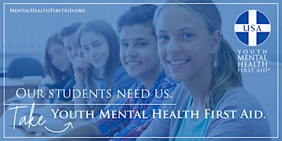 LIVE Youth Mental Health First Aid (Adults Assisting Youth) primary image
