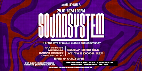 Digimillennials Soundsystem - For the love of music, culture & community primary image