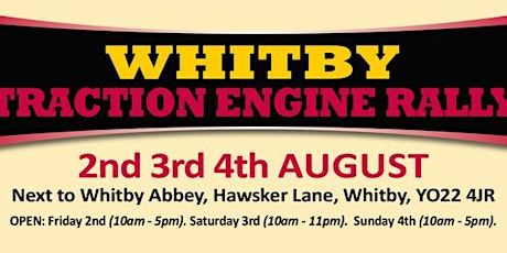 Whitby Traction Engine Rally 2024 - Public Camping