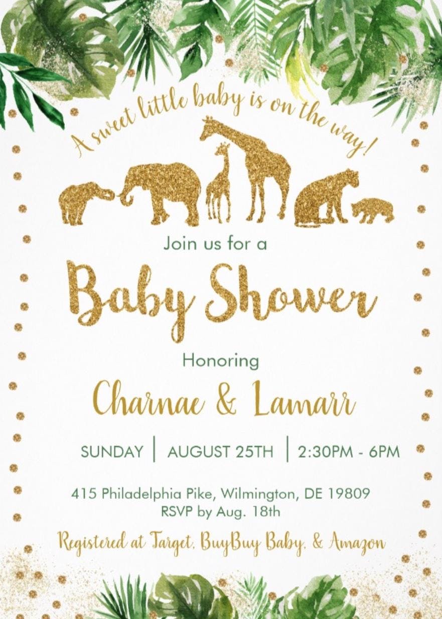 Baby Shower Honoring Charnae & Lamarr