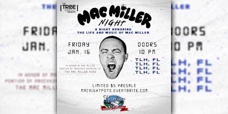 Mac Miller Night at Potbelly's primary image