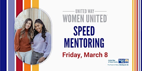 Image principale de Women United Speed Mentoring