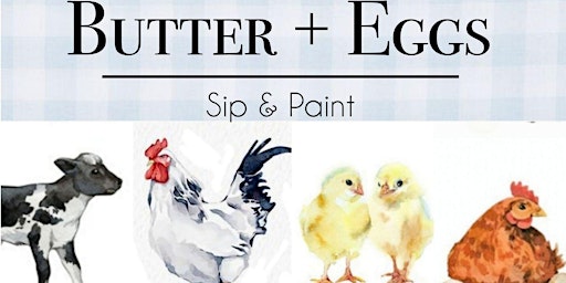 Butter + Eggs Paint Party!  primärbild