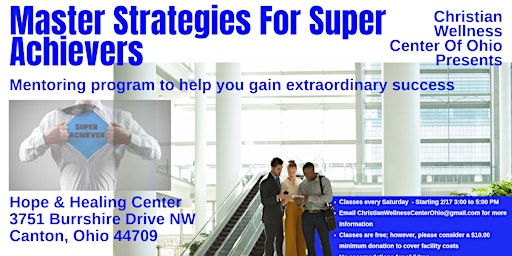 Imagem principal do evento Master Strategies For Super Achievers