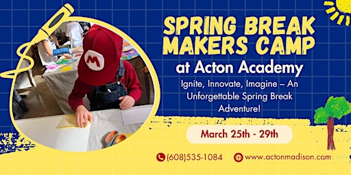 Spring Break Makers Camp, Ages 5 - 12 primary image
