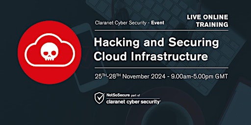 Hacking and Securing Cloud Infrastructure primary image