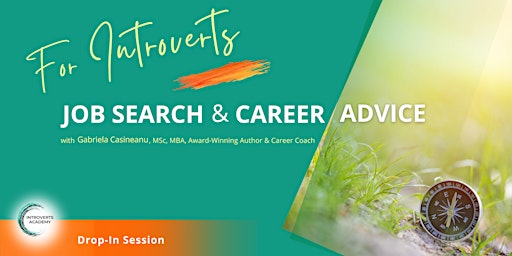 Primaire afbeelding van Job Search & Career Advice for Introverts