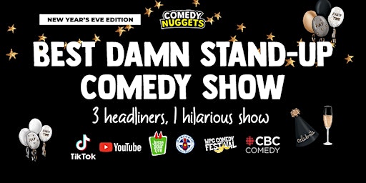 Image principale de Best Damn Stand-Up Comedy Show: New Year's Eve Edition [8:00 pm Show]