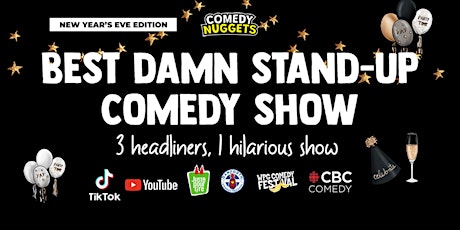 Imagem principal de Best Damn Stand-Up Comedy Show: New Year's Eve Edition [8:00 pm Show]