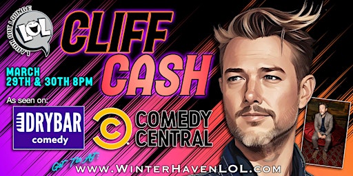 Primaire afbeelding van Cliff Cash from Dry Bar Comedy! (Friday Night)