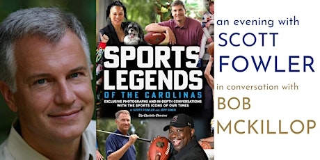 Scott Fowler, author of Sports Legends of the Carolinas with  Bob McKillop
