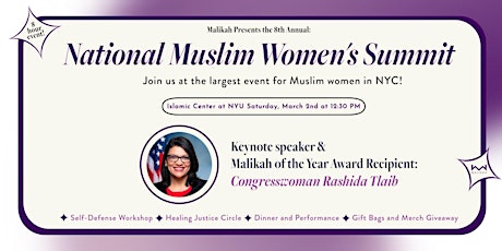 Malikah's National Muslim Women's Summit primary image