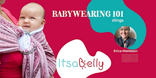 Imagem principal do evento Babywearing 101 - Newborn Slings