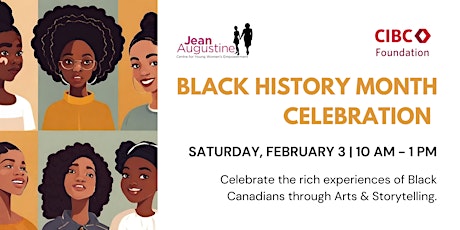 Jean Augustine Centre's 9th Annual Black History Month Celebration primary image