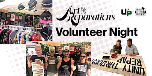 Immagine principale di Art For Reparations: Volunteer Night w/ Uhuru Planet Reparations Apparel 