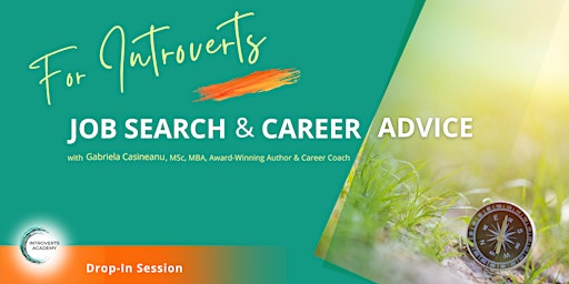 Imagem principal do evento Job Search & Career Advice for Introverts