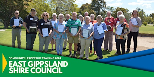 Primaire afbeelding van East Gippsland Shire Council  - Community Leadership Training 2024