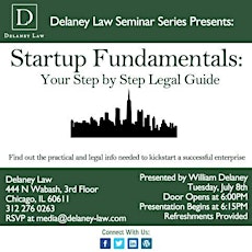 Startup Fundamentals: Your Step by Step Legal Guide primary image
