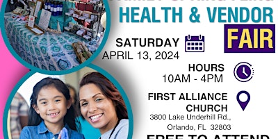 Imagen principal de COMMUNITY FAMILY SPRING FLING HEALTH & VENDOR FAIR