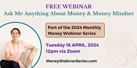 FREE WEBINAR: Ask Alpha Anything About Money and Money Mindset