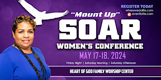 Imagen principal de 2024 Heart of God Women's Soar Conference