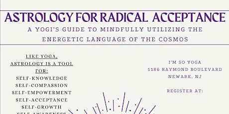 Imagen principal de Astrology for  Radical Acceptance