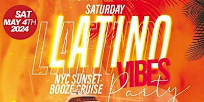 Latin Vibes Saturday NYC Sunset Majestic Princess Yacht Party Cruise 2024 primary image