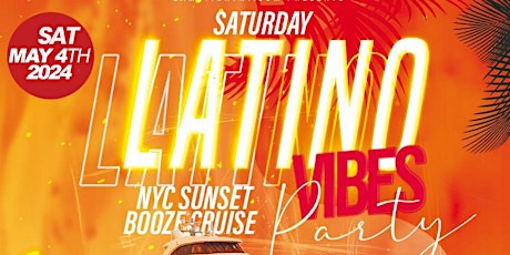 Latin Vibes Saturday NYC Sunset Majestic Princess Yacht Party Cruise 2024