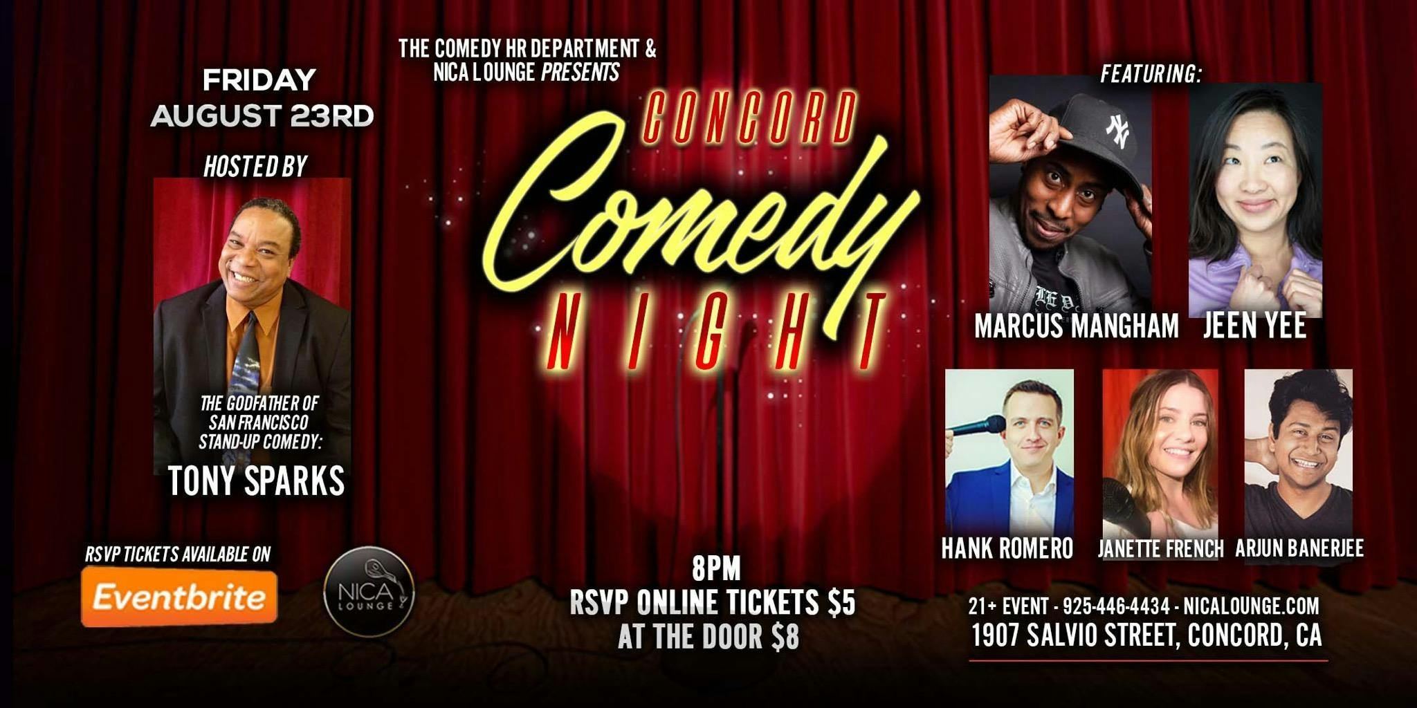 Concord Comedy Night LIVE!