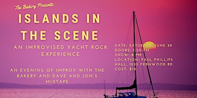 Imagem principal do evento Islands in the Scene: an improvised Yacht Rock Experience