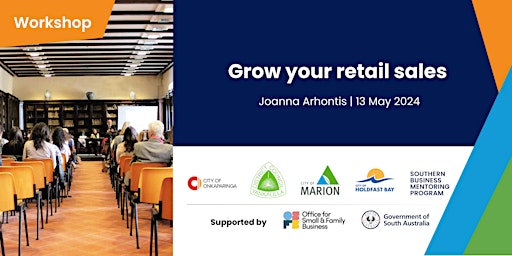 WORKSHOP: Grow your Retail Sales with Joanna Arhontis primary image