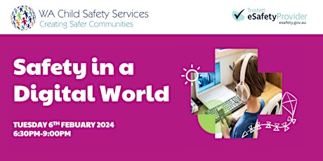 Primaire afbeelding van WACSS  'Safety in a Digital World' Parent and Carer Webinar