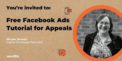 Imagem principal do evento Free Facebook Ads Tutorial for Appeals