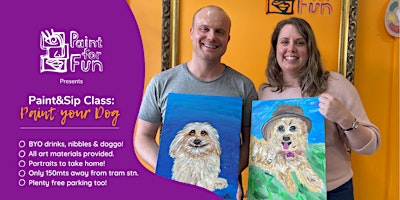 Paint Your Dog | Melbourne Painting Class primary image