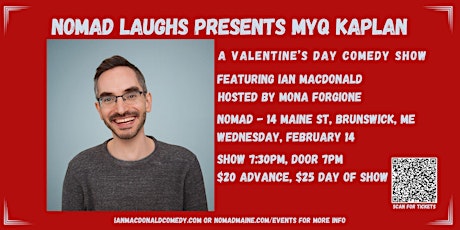 Nomad Laughs Presents Myq Kaplan! primary image