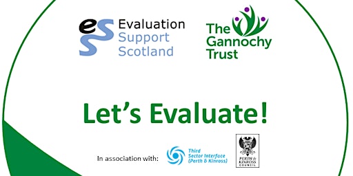Imagen principal de Let's Evaluate! - Gannochy Trust Grants Plus Programme
