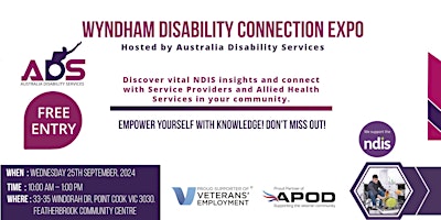 Primaire afbeelding van Wyndham Disability Connection Expo