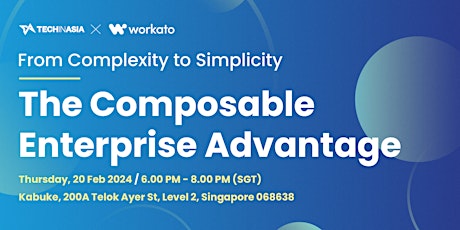 [Networking Dinner] The Composable Enterprise Advantage primary image