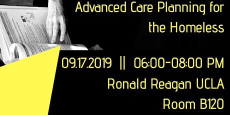 Gamma Tau at-Large Presents: Advanced Care Planning for the Homeless primary image
