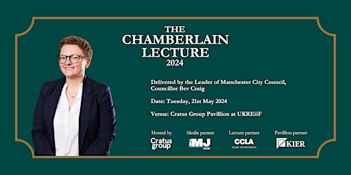 The Chamberlain Lecture 2024 primary image