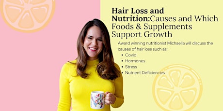 Imagen principal de Hair Loss and Nutrition:Causes and Which Foods & Supplements Support Growth