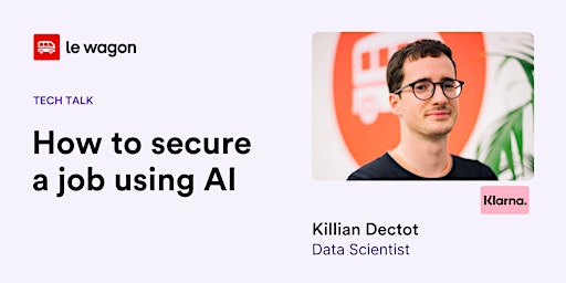 Imagem principal do evento Online Tech Talk: How to secure a job using AI