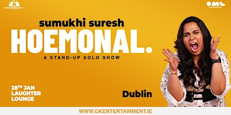 Sumukhi Suresh Live in Dublin | Hoemonal primary image