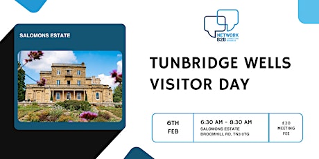 Imagem principal do evento Tunbridge Wells Business Networking Visitor Day